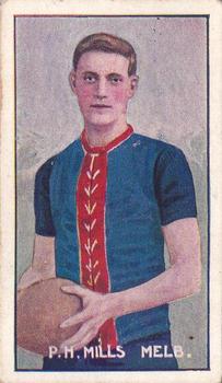 1906-07 Sniders & Abrahams Australian Footballers - Victorian League Players Series C #NNO Paddy Mills Front